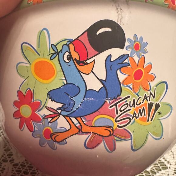 VTG Kellogg's Cereal Mascot Bowls Set of 3 Tony Tiger, Toucan Sam, Corny *Read - Picture 2 of 16